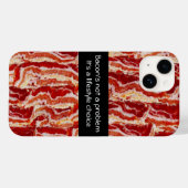 Coques Case-Mate iPhone Bacon n'est pas un problème (Verso (horizontal))