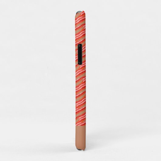 Coques Case-Mate iPhone Bacon personnalisé mignon (Dos/Droite)