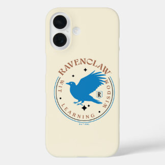 Coques iPhone 16 Badge de la Fierté de la maison d'aigle bleu RAVEN