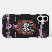 Coques Case-Mate iPhone badge de Noël (Verso (horizontal))