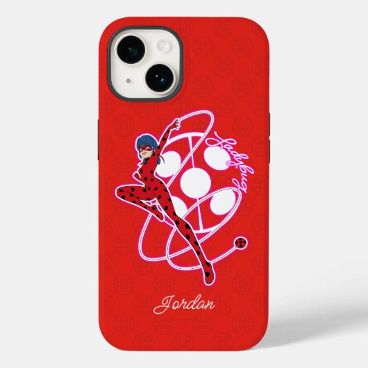 Coques Case-Mate iPhone Badge Miraculous Ladybug (Verso)