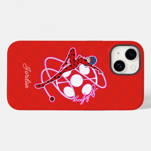 Coques Case-Mate iPhone Badge Miraculous Ladybug (Verso (horizontal))