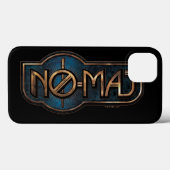 Coques Case-Mate iPhone Badge NO-MAJ™ en or et marbre (Verso (horizontal))