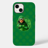 Coques Case-Mate iPhone Badge vert Carapace (Verso)