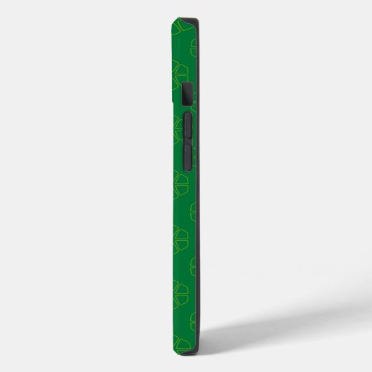 Coques Case-Mate iPhone Badge vert Carapace (Verso / Gauche)