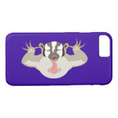 Coques Case-Mate iPhone Badgering Badger_purple (Dos (Horizontal))