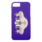 Coques Case-Mate iPhone Badgering Badger_purple (Dos)