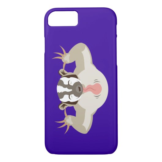 Coques Case-Mate iPhone Badgering Badger_purple (Dos)
