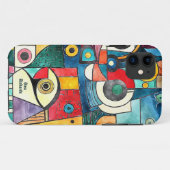 Coques Case-Mate iPhone Bagages Cubism Design (Dos (Horizontal))