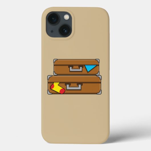 Coques Case-Mate iPhone Bagages de dessin (Verso)