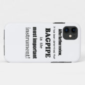 Coques Case-Mate iPhone Bagpipe Instrument le plus important (Dos (Horizontal))