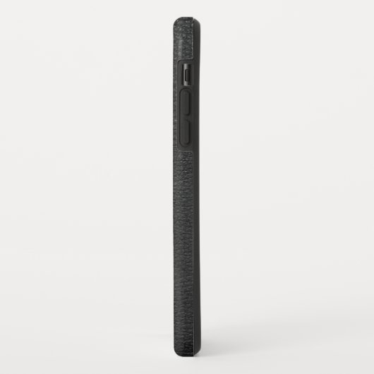 Coques Case-Mate iPhone Bague en cuir noir minime (Dos/Gauche)
