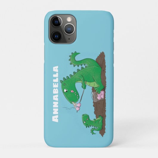 Coques Case-Mate iPhone Baguettes mignonnes grillant des marshmallows dess (Dos)