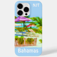 Bahamas Summer Vacation Beach Scène - Tableau
