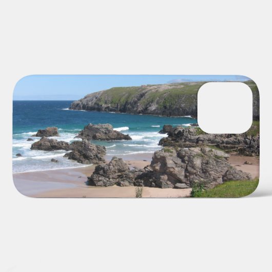 Coques Case-Mate iPhone Baie de Sango, Durité, Écosse (Verso (horizontal))