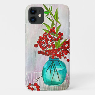 Case-Mate iPhone Case Baies d'eau Red Christmas Berries