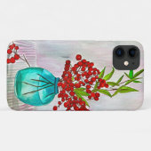Coques Case-Mate iPhone Baies d'eau Red Christmas Berries (Dos (Horizontal))