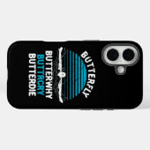 Coques Case-Mate iPhone Baignade - Papillon papillon (Verso (horizontal))