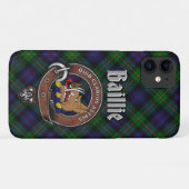 Coques Case-Mate iPhone Baillie Clan Badge & Tartan Phone Case (Dos (Horizontal))