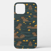 Coques Case-Mate iPhone Bain chaud Capybara avec Yuzu Fruit (Verso)