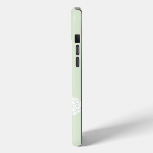 Coques Case-Mate iPhone Baise blanche avec points (Verso / Gauche)