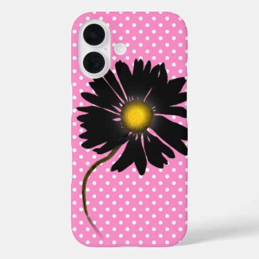Coques Case-Mate iPhone Baise noire sur Pois (Verso)