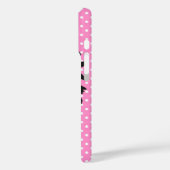 Coques Case-Mate iPhone Baise noire sur Pois (Verso / Gauche)