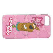 Coques Case-Mate iPhone Baisers à papillon Scooby-Doo (Dos (Horizontal))