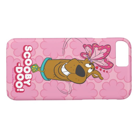 Coques Case-Mate iPhone Baisers à papillon Scooby-Doo (Dos (Horizontal))
