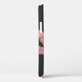 Coques Case-Mate iPhone Baisers aux lèvres roses, motif de la Saint Valent (Verso / Droite)