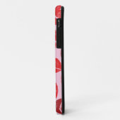 Coques Case-Mate iPhone Baisers de rouge à lèvres (Dos/Gauche)