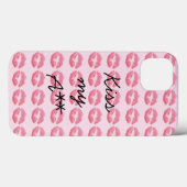 Coques Case-Mate iPhone Baisers roses Extraordinaires (Verso (horizontal))