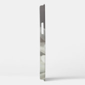 Coques Case-Mate iPhone Baisson blanc doux sur gris (Verso / Droite)