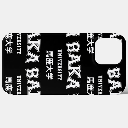 Coques Case-Mate iPhone BAKA UNIVERSITY Coque-coque iphone Mate (Verso (horizontal))