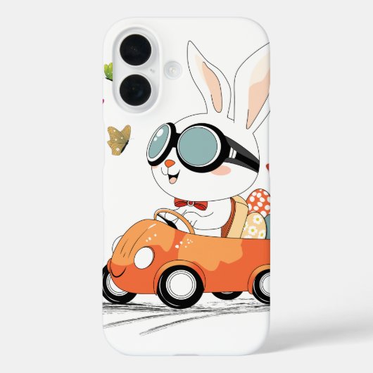 Coques Case-Mate iPhone Balade en hopping Bunny Carrot (Verso)