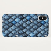 Coques Case-Mate iPhone Balance de dragon / gemmes bleues (Dos (Horizontal))
