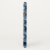 Coques Case-Mate iPhone Balance de dragon / gemmes bleues (Dos/Droite)