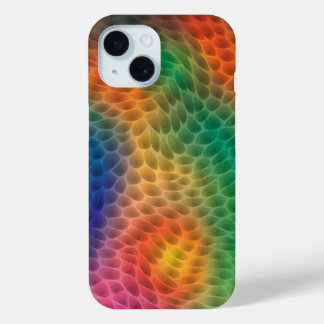 Coque Pour iPhone 15 Balances arc-en-ciel