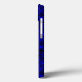 Coques Case-Mate iPhone Balances de sirène bleu foncé tombant (Verso / Gauche)