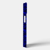 Coques Case-Mate iPhone Balances de sirène bleu foncé tombant (Verso / Droite)