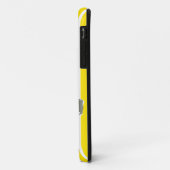 Coques Case-Mate iPhone Balayage Safari jaune or avec léopard (Dos/Gauche)