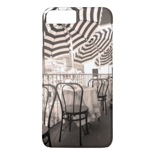 Coques Case-Mate iPhone Balcon restaurant pittoresque, Italie (Dos)