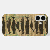 Coques Case-Mate iPhone Baleine antique Vie marine (Verso (horizontal))