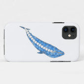 Coques Case-Mate iPhone Baleine bleue tribale (Dos (Horizontal))