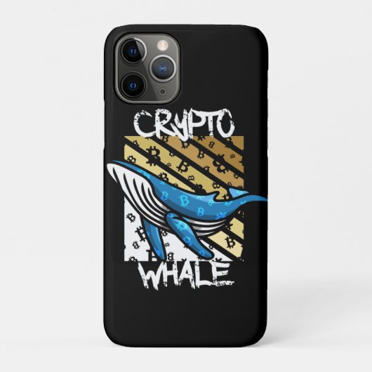 Coques Case-Mate iPhone Baleine Btc Crypto - Pièce Crypto (Dos)