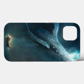 Coques Case-Mate iPhone Baleine Dans Le Ciel L'Art Imaginaire (Verso (horizontal))