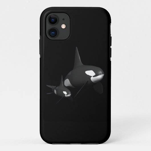 Coques Case-Mate iPhone Baleine de mamans (Dos)