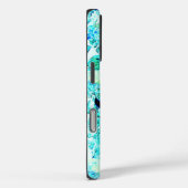Coques Case-Mate iPhone baleine noire bleu (Verso / Droite)