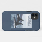 Coques Case-Mate iPhone Baleines #1 - Sitka, Alaska d'orque (Dos (Horizontal))