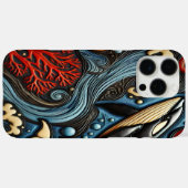 Coques Case-Mate iPhone Baleines majestueuses : Danse de l'océan (Verso (horizontal))